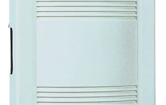 GROTHE 44165 elektromechanischer Gong Typ 165, Batterie | weiß