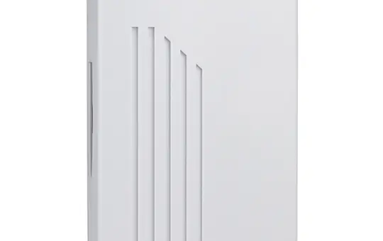 GROTHE 44179 elektromechanischer Gong Typ 569, 230 V | weiß/schwarz