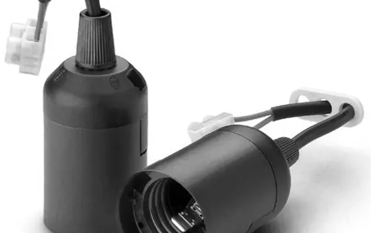 SCHAUM 212200/5 Baustellenfassung E27 | schwarz