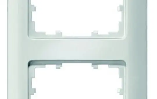 SIEMENS 5TG25520 Abdeckrahmen DELTA line 2-fach | titanweiß