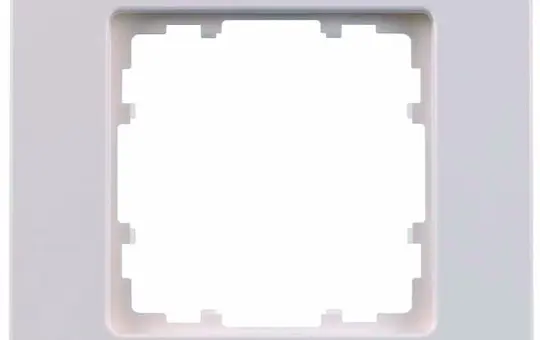 SIEMENS 5TG11110 Abdeckrahmen delta miro 1-fach | titanweiß