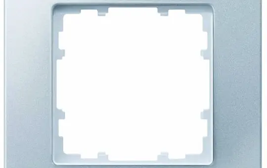 SIEMENS 5TG11111 Abdeckrahmen delta miro 1-fach | aluminiummetallic