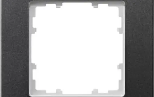 SIEMENS 5TG11112 Abdeckrahmen delta miro 1-fach | carbonmetallic