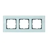SIEMENS 5TG1203 Abdeckrahmen delta miro Glas 3-fach | kristallgrün