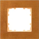 SIEMENS 5TG11011 Abdeckrahmen delta miro Holz 1-fach | kirschbaum
