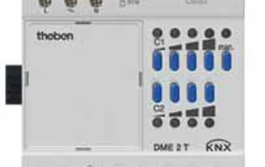 THEBEN DME 2 T KNX-Dimmaktor MIX 2-fach, Erweiterungsmodul
