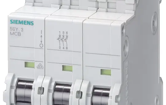 SIEMENS 5SY4313-7 Leitungsschutzschalter Typ C 3-polig 13 A, 10 kA