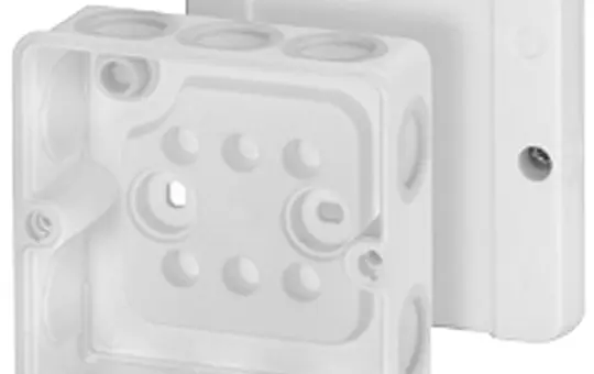 HENSEL DE9321 Kabelabzweigdose Serie D leer | weiß | 88x88 mm