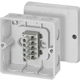 HENSEL DE9345 Kabelabzweigdose Serie D Klemmen | grau | 98x98 mm