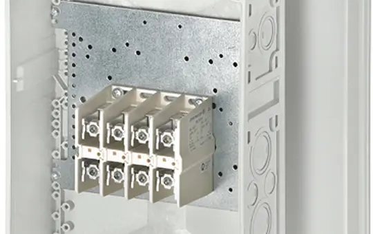 HENSEL K1204 Kabelabzweigdose Serie D Klemmen | grau | 450x300 mm