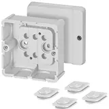 HENSEL DP9020 Kabelabzweigdose Serie DP leer | grau | 88x88 mm