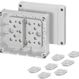 HENSEL DP9220 Kabelabzweigdose Serie DP leer | grau | 119x139 mm