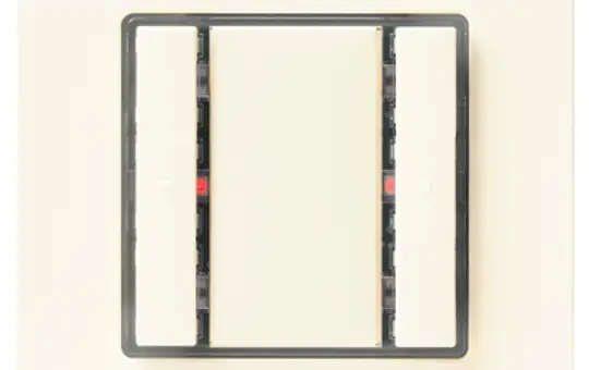 SIEMENS 5WG12212DB13 KNX-Tastsensor mit LED delta i-system 1-fach | titanweiß