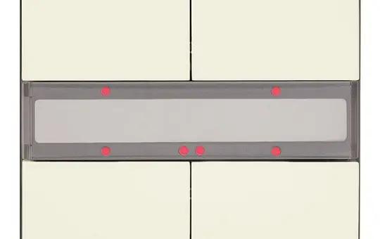 SIEMENS 5WG1286-2DB13 KNX-Tastsensor delta style 2-fach | titanweiß
