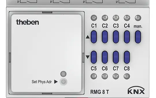 THEBEN RMG 8 T KNX-Universalaktor MIX 8-fach, Grundmodul