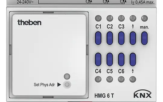 THEBEN HMG 6 T KNX-Heizungsaktor MIX 6-fach, Grundmodul