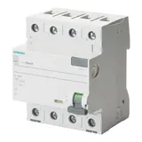 SIEMENS 5SV3344-6 FI-Schutzschalter 4-polig 30 mA Typ A 40 A, N rechts