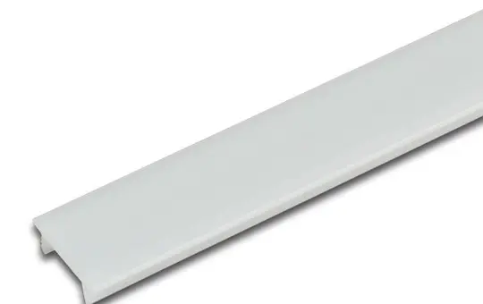 HERA 20301280554 LED-Abdeckprofil stark mattiert | 15 mm, 6 m