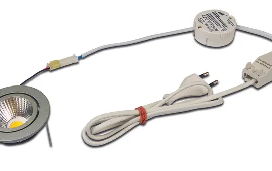 HERA 61001475201 LED-Set Einbaustrahler SR 68 LED 3000 K, 30° | chrom matt