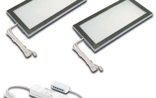 HERA 61057420182 LED Sky 2 Stück, 3000 K | edelstahl-optik