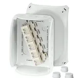HENSEL DK1616G Abzweigkasten Serie DK m. Klemmen 155x210x92 mm | grau | 5x16 mm²