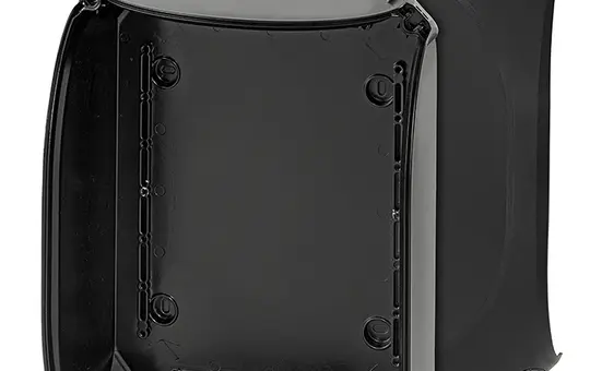 HENSEL KF3500C Kabelabzweigkasten Serie KF ohne Klemmen, ohne Vorprägungen | schwarz | 225x295 mm