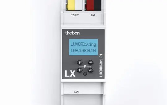 THEBEN LUXORliving IP1 Systemzentrale Standard