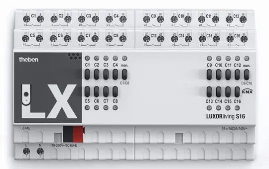 THEBEN LUXORliving S16 Schaltaktor 16-fach
