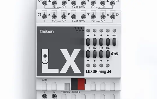 THEBEN LUXORliving J4 Jalousieaktor 4-fach