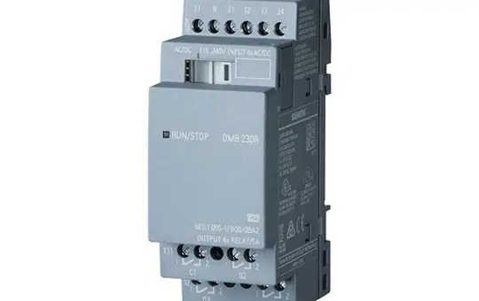 SIEMENS 6ED1055-1FB00-0BA2 LOGO! Erweiterungsmodul 230 V 4DE/4DA, Relais