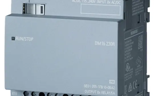 SIEMENS 6ED1055-1FB10-0BA2 LOGO! Erweiterungsmodul 230 V 8DE/8DA, Relais