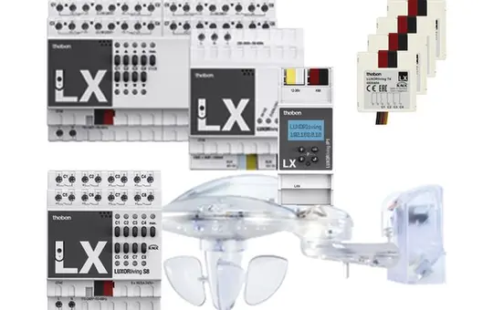 THEBEN 4990012 Starterset LUXORliving Antrieb & Beleuchtung