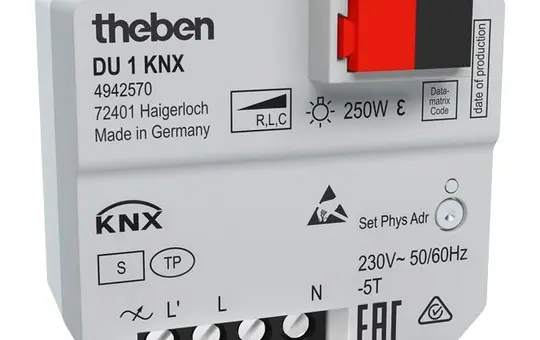 THEBEN DU 1 KNX-Dimmaktor UP 1-fach