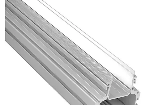 BARTHELME 62394122 Aluminiumprofil CATania 30 UP für Netzteileinbau | aluminium eloxiert | 2 m