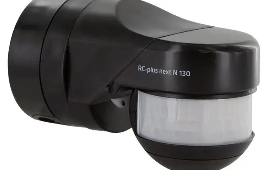 B.E.G. 93323 Bewegungsmelder RC plus next N 130° | schwarz