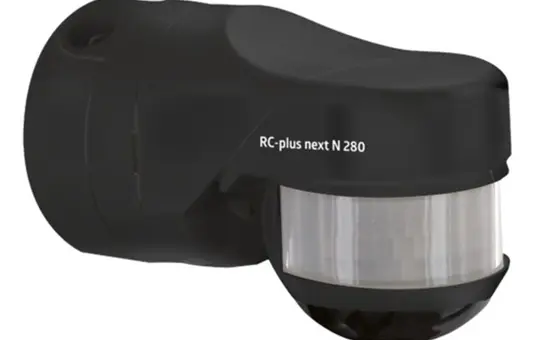 B.E.G. 93343 Bewegungsmelder RC plus next N 280° | schwarz