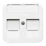 BUSCH-JAEGER Modular-Jack-Abdeckung Reflex SI 