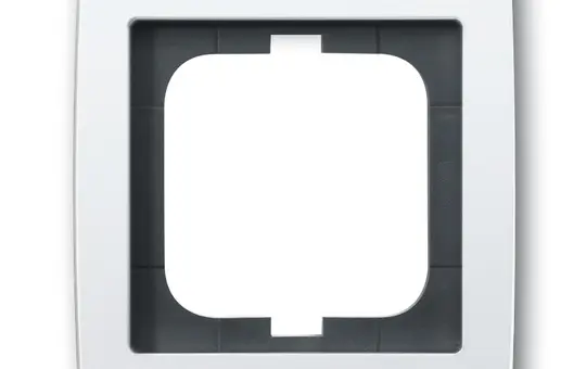 BUSCH-JAEGER 1721-84 Abdeckrahmen Solo 1-fach | studioweiß