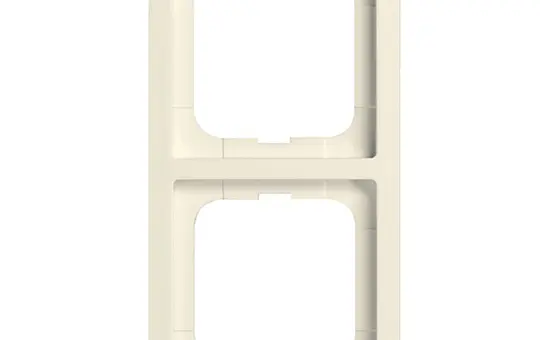 BUSCH-JAEGER 1722-182 Abdeckrahmen Future 2-fach | elfenbeinweiß