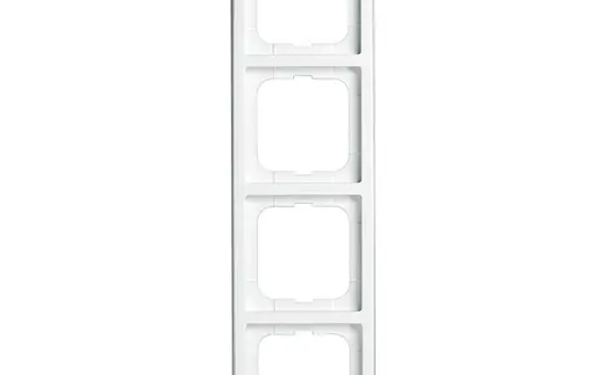 BUSCH-JAEGER 1724-184 Abdeckrahmen Future 4-fach | studioweiß