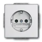 BUSCH-JAEGER 20EUC-83 SCHUKO-Steckdose Future Standard | alusilber