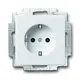 BUSCH-JAEGER 20EUCBLI-84 SCHUKO-Steckdose Future, Orientierungslicht | studioweiß