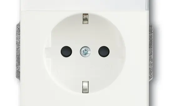 BUSCH-JAEGER 20EUN-884 beschr. SCHUKO-Steckdose Future Standard | studioweiß matt