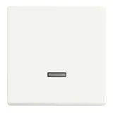 BUSCH-JAEGER 6543-884-101 Tastdimmerabdeckung Future 1-fach | studioweiß matt