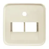 BUSCH-JAEGER 1803-02-212 Netzwerkabdeckung Duro 2000 2-fach | weiß