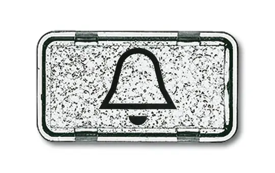 BUSCH-JAEGER 2622KI-101 Tastersymbol Ocean Glocke | glasklar