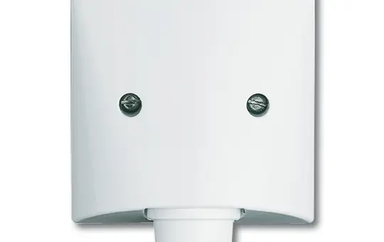 BUSCH-JAEGER 2133-34 Leitungsauslassabdeckung Allwetter 44 Standard | alpinweiß