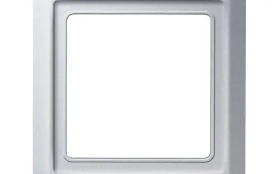 BUSCH-JAEGER 2101-33 Abdeckrahmen Allwetter 44 1-fach | alusilber
