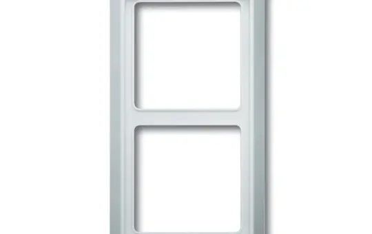 BUSCH-JAEGER 2102-34 Abdeckrahmen Allwetter 44 2-fach | alpinweiß