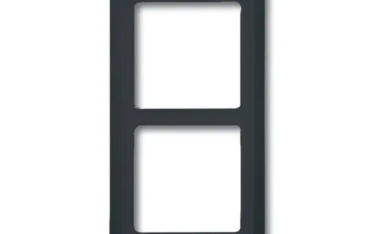 BUSCH-JAEGER 2102-35 Abdeckrahmen Allwetter 44 2-fach | anthrazit